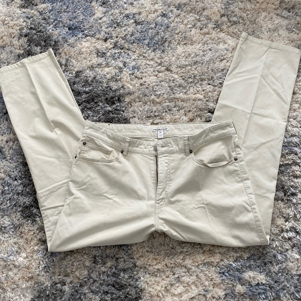 Used Peter Millar Broken Twill Cotton-Blend Pant